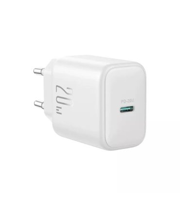 Ładowarka Joyroom USB-C PD 20W + Kabel Lightning 1m – Biała