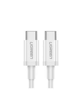 Kabel USB-C do USB-C UGREEN US264 60W 0.5m – Biały