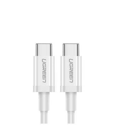 Kabel USB-C do USB-C UGREEN US264 60W 0.5m – Biały