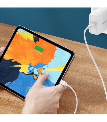 Kabel USB-C do USB-C UGREEN US264 60W 0.5m – Biały