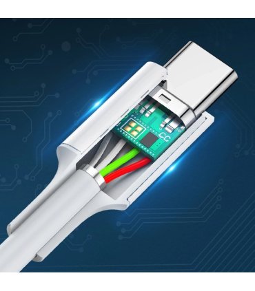 Kabel USB-C do USB-C UGREEN US264 60W 0.5m – Biały