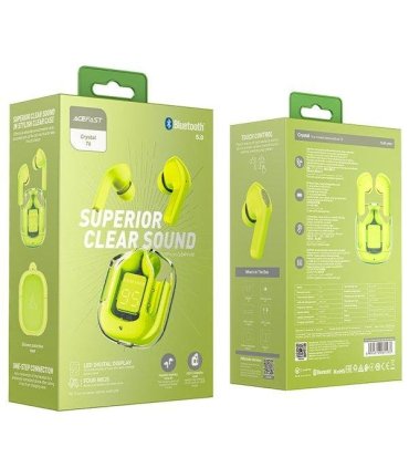 Słuchawki Acefast T6 Youth Green – Bezprzewodowa Jakość Dźwięku