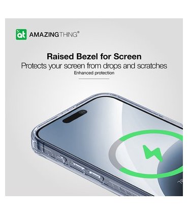 Etui Amazing Thing Titan Pro granatowy | iPhone 15 Pro Max