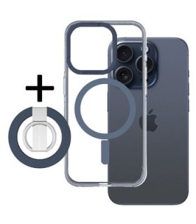 Etui Amazing Thing Titan Pro granatowy | iPhone 15 Pro Max