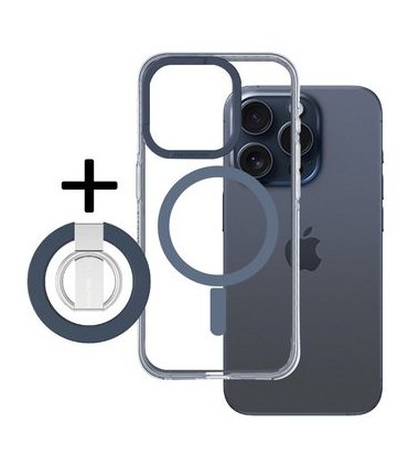 Etui Amazing Thing Titan Pro granatowy | iPhone 15 Pro Max