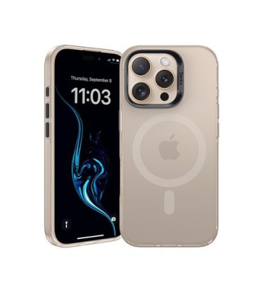 Benks Magnetic Lucid Armor Złoty | iPhone 16 Pro Max