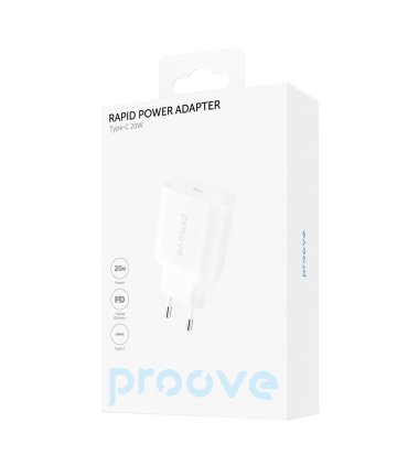 Ładowarka Proove 20W USB-C – Szybkie ładowanie PD