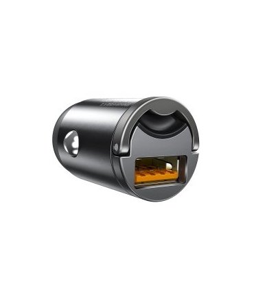 Baseus Tiny Star – mini ładowarka samochodowa 30W USB QC szara