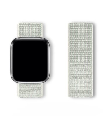 Pasek Sport Loop biały do Apple Watch 42–49 mm – wygoda i styl