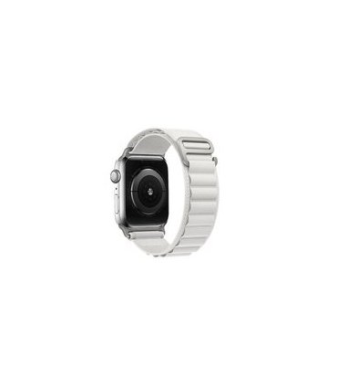 Pasek Nylon Loop Apple Watch 42–49 mm – biały