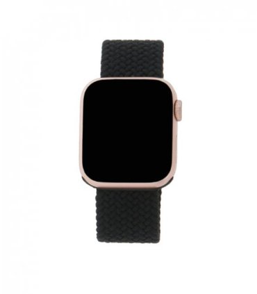 Pasek elastyczny  Apple Watch 38–41 mm – czarny mm 155mm  (L)
