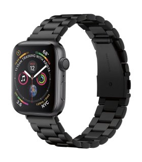 Spigen Pasek Apple Watch 44–49 mm – Elegancki Czarny
