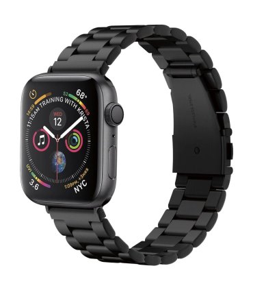 Spigen Pasek Apple Watch 44–49 mm – Elegancki Czarny