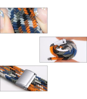 asek Pleciony Apple Watch 42–49 mm – Wzór 3 bransoletka