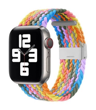 asek Pleciony Apple Watch 42–49 mm – Wzór 3 bransoletka