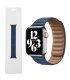 Pasek Apple Watch 38–40 mm – Skóra Baltic Blue