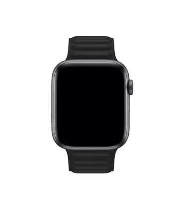 Pasek Apple Watch Leather Loop TPU 38–41 mm – Czarny