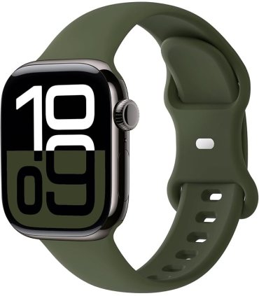 Pasek sportowy Apple Watch 38–49 mm – Wojskowa Zieleń