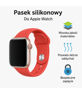 Pasek Sport Band Apple Watch – Barble Pink 42/44 mm