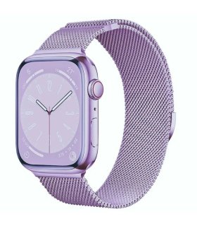 Pasek Milanese Loop fioletowy – Apple Watch 38/40 mm