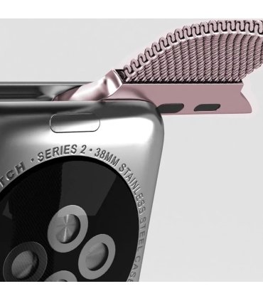 Pasek Milanese Loop camellia – Apple Watch 42/44 mm