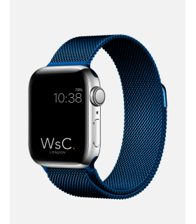 Pasek Milanese Loop soft blue – Apple Watch 42/44 mm