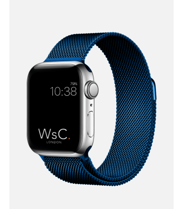 Pasek Milanese Loop soft blue – Apple Watch 42/44 mm