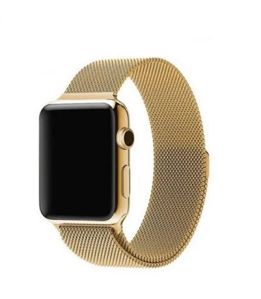 Pasek Milanese Loop żółty – Apple Watch 42/44 mm