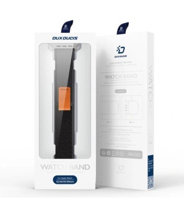 Pasek Dux Ducis YJ 38–41 mm – Czarno-Szary Styl