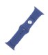 Pasek Silikonowy Granatowy – Apple Watch 42–45 mm