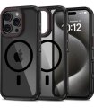 Etui Tech-Protect czarno-czerwony | iPhone 16 Pro