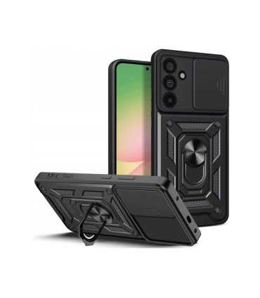 Tech-Protect Camshield Pro Galaxy A56 – Czarna Ochrona