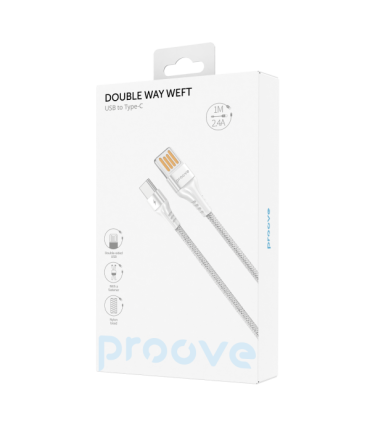 Proove Double Way Weft – Kabel Type-C 2.4A 1m