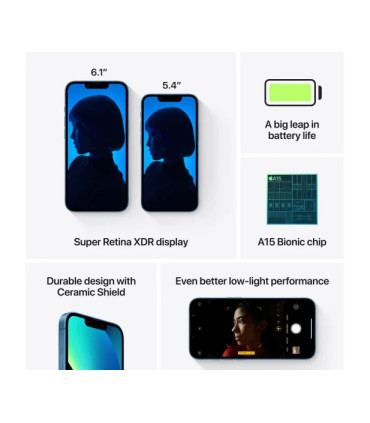 iPhone 13 Mini Niebieski – Bardzo dobry stan Apple