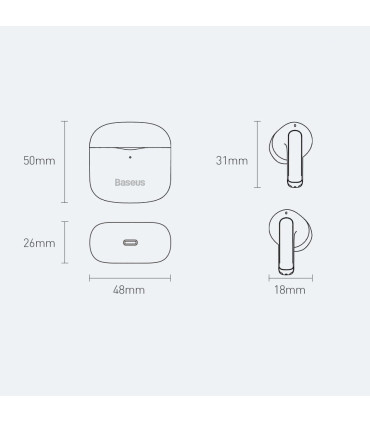 Bowie E3 – Bezprzewodowe Słuchawki (Czarne)