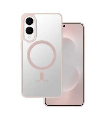 Etui Acrylic Color jasnoróżowy | Samsung S25 Edge