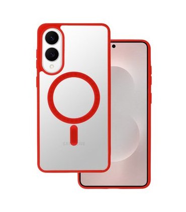 Acrylic Color Magsafe Case czerwony | Samsung S25 Edge