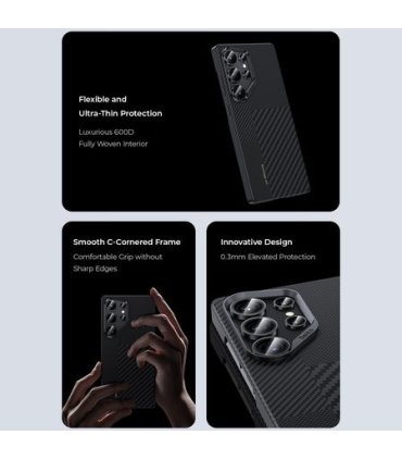 Benks Armor Kevlar M045 czarny | Samsung S25 Ultra