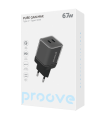 Ładowarka Proove Pure GaN | 67W 2xUSB-C