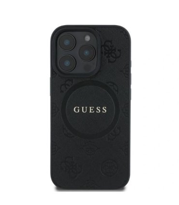 Etui Guess Saffiano Peony MagSafe – iPhone 16 Pro Max