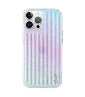 Etui UNIQ Coehl Linear iPhone 15 Pro: różowo-niebieskie