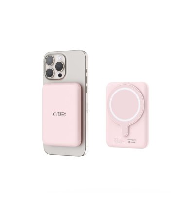 Power Bank MagSafe 5000 mAh Tech-Protect Pink