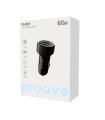 Ładowarka samochodowa Proove Flash | 60W (2Type-C + USB)