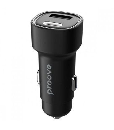 Ładowarka samochodowa Proove Flash 48W – USB-C+USB-A