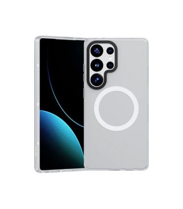 Etui Benks Lucid Armor S25 Ultra – MagSafe, Białe