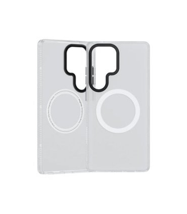 Etui Benks Lucid Armor S25 Ultra – MagSafe, Białe