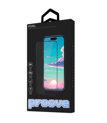 Szkło PROOVE PIXEL iPhone 16 Pro Max – 9H, Oleofobowe
