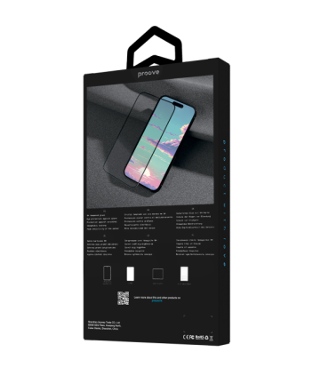 Szkło PROOVE PIXEL iPhone 16 – 9H, Oleofobowe