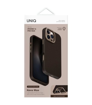 Uniq Keva Max MagClick iPhone 16 Pro Max – Brązowy