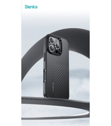 Benks Armor Pro MA61 Kevlar Metal Frame – iPhone 15 Pro